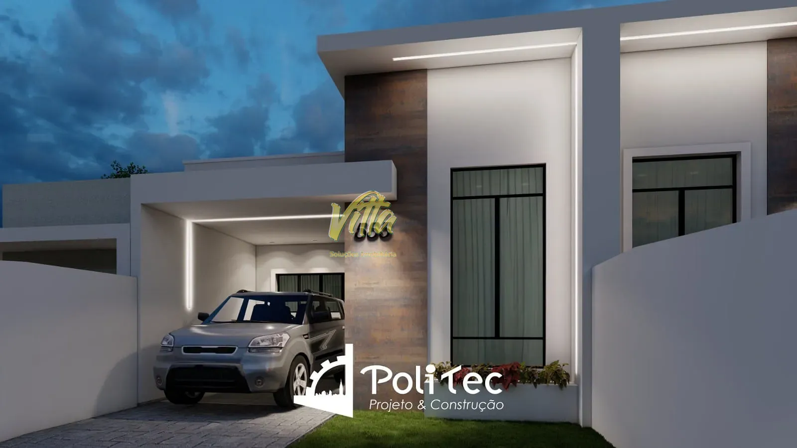 Casa, 3 quartos, 98 m² - Foto 1