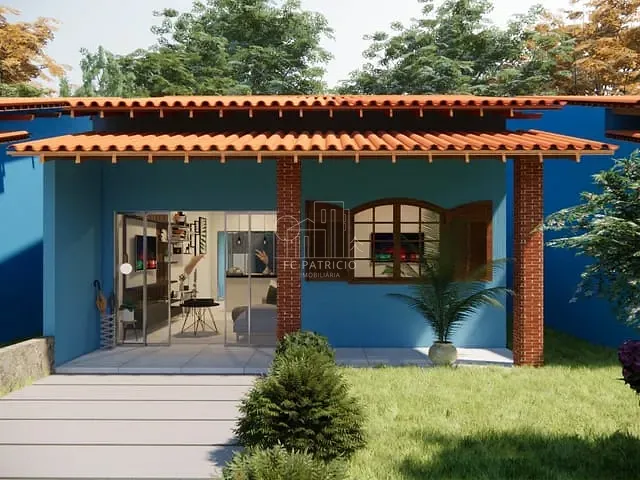Casa com 360m² 2 quartos e 2 banheiros, à venda, no bairro Ipiranga (Guia de Pacobaíba) em Magé