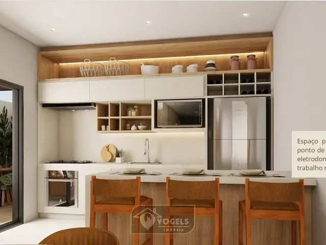 Casa 3 quartos e 2 banheiros, à venda, no bairro Residencial Europa (Campos de Holambra) em Holambra