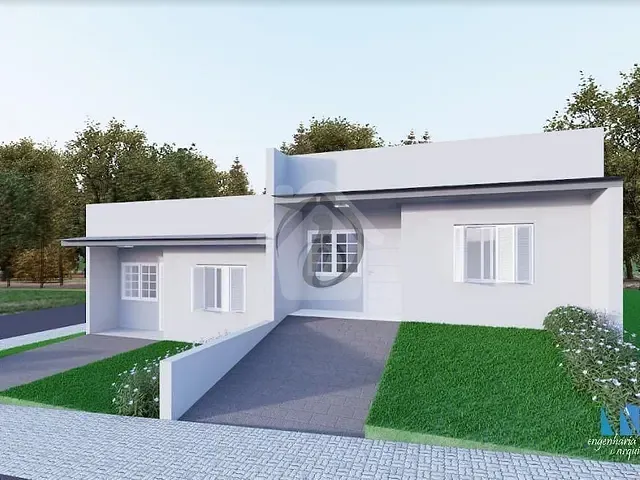 Casa com 60m² 2 quartos e 1 banheiro, à venda, no bairro Canabarro em Teutônia