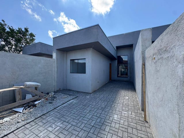 Foto do Casa - Excelentes Casas medindo 73m², 3 dormitórios, terreno nos fundos à venda no bairro Alto Tarumã em Pinhais, PR | K9 Imóveis