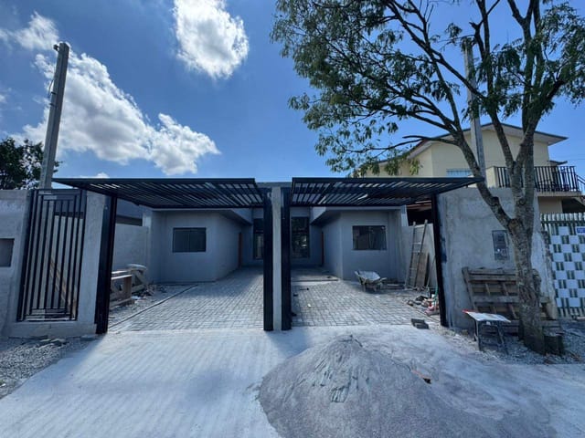 Foto do Casa - Excelentes Casas medindo 73m², 3 dormitórios, terreno nos fundos à venda no bairro Alto Tarumã em Pinhais, PR | K9 Imóveis