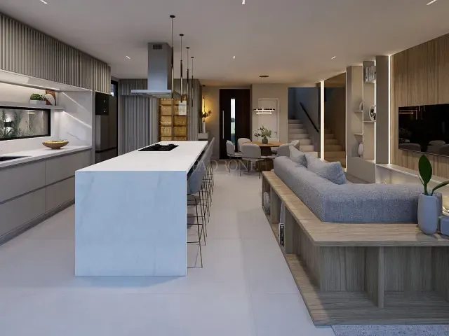 Casa 3 quartos e 3 banheiros, à venda, no bairro Santa Cândida em Curitiba