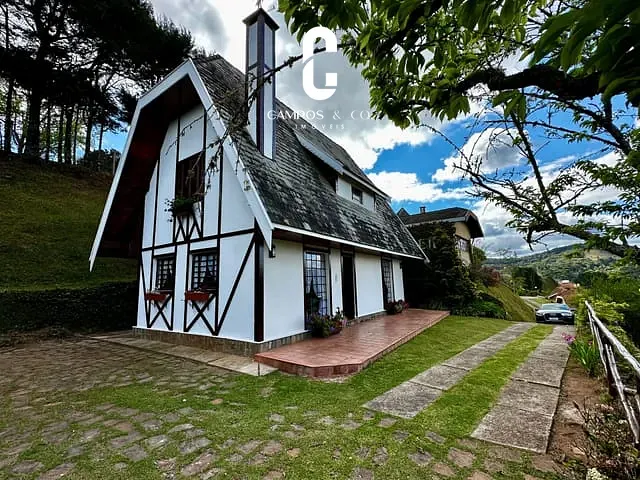 Casa com 400m² 3 quartos e 3 banheiros, à venda, no bairro Atalaia em Campos do Jordão