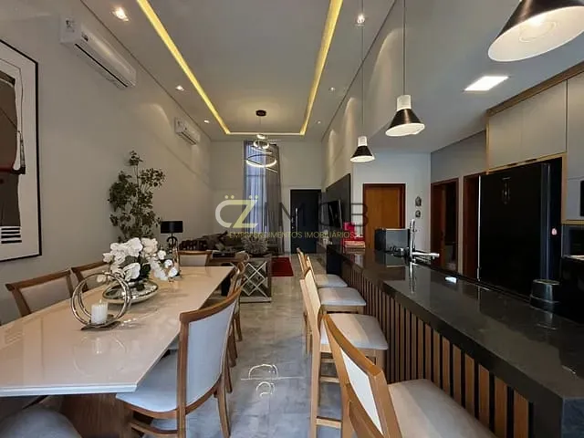 Casa com 200m² 3 quartos e 5 banheiros, à venda, no bairro Real Sul em Ribeirão Preto