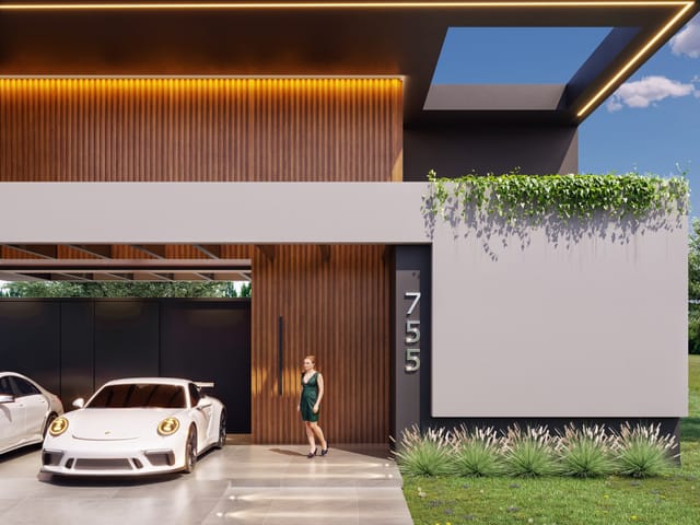 Casa com 426m², à venda, no bairro Ecoville em Dourados