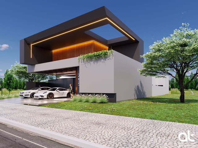 Casa com 426m², à venda, no bairro Ecoville em Dourados
