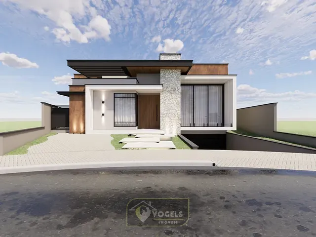 Casa 3 quartos e 5 banheiros, à venda, no bairro Residencial Palm Park III - Flor D'Aldeia em Holambra