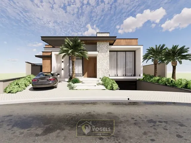 Casa 3 quartos e 5 banheiros, à venda, no bairro Residencial Palm Park III - Flor D'Aldeia em Holambra