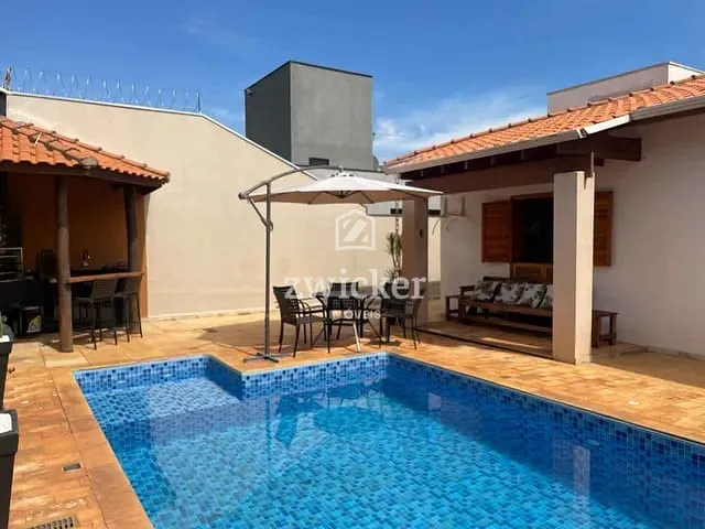Casa com 450m² 3 quartos e 5 banheiros, à venda ou para alugar, no bairro Residencial Vale Florido em Piratininga
