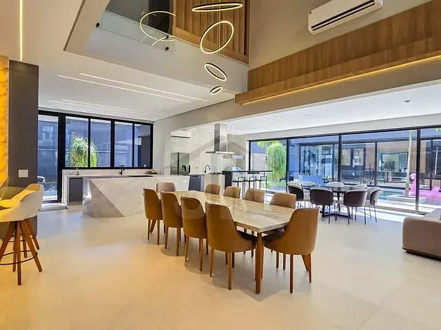 Casa com 700m² 5 quartos e 7 banheiros, à venda, no bairro Residencial e Empresarial Alphaville em Ribeirão Preto