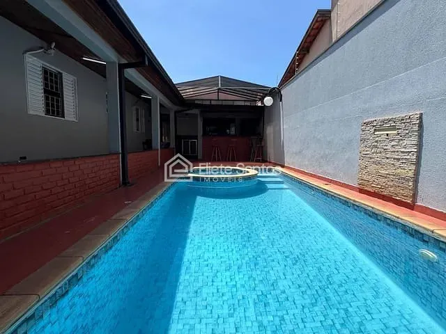 Casa com 260m² 3 quartos e 3 banheiros, à venda, no bairro Parque Residencial Rochele II em Santa Bárbara D'Oeste