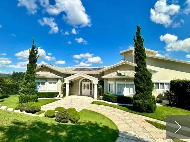 Casa com 589m² 6 quartos e 8 banheiros, à venda, no bairro Condomínio Jardim das Palmeiras em Bragança Paulista
