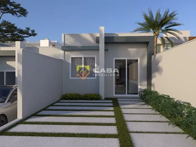 Casa com 107m² 2 quartos e 1 banheiro, à venda, no bairro Colina da Serra em Serra