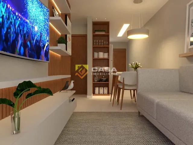 Casa com 107m² 2 quartos e 1 banheiro, à venda, no bairro Colina da Serra em Serra