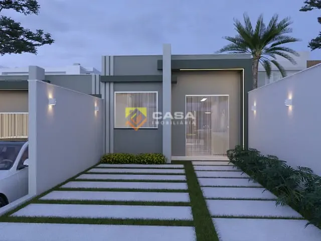 Casa com 107m² 2 quartos e 1 banheiro, à venda, no bairro Colina da Serra em Serra