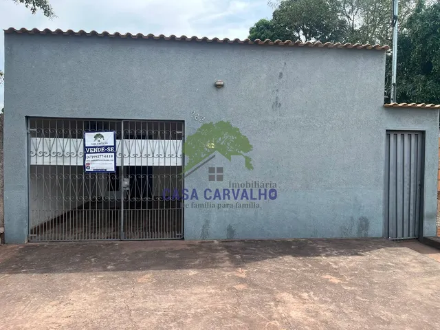Casa 3 quartos e 2 banheiros, à venda, no bairro Maria Leite em Corumbá