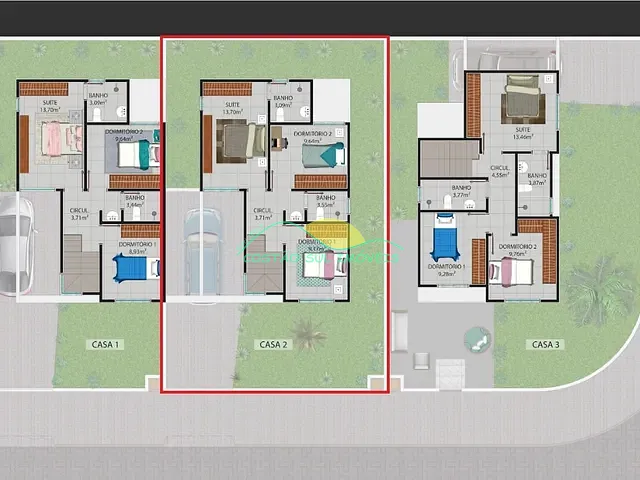 Casa com 160m² 3 quartos e 2 banheiros, à venda, no bairro Pântano do Sul em Florianópolis