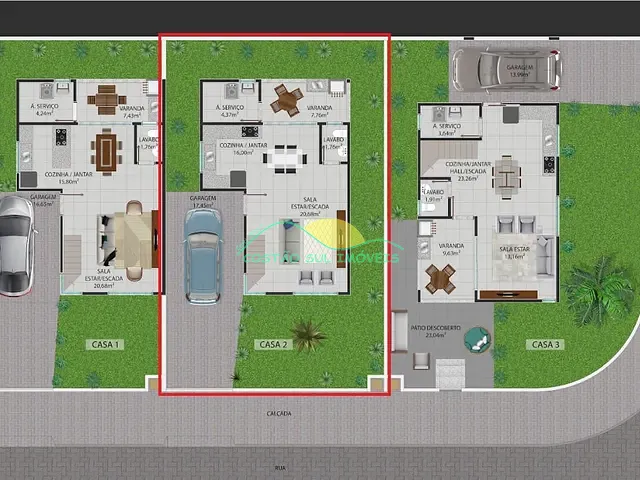Casa com 160m² 3 quartos e 2 banheiros, à venda, no bairro Pântano do Sul em Florianópolis