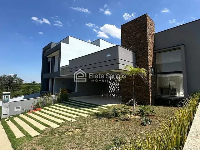 Casa 3 quartos e 5 banheiros, à venda, no bairro Condomínio Residencial Recanto das Águas em Nova Odessa