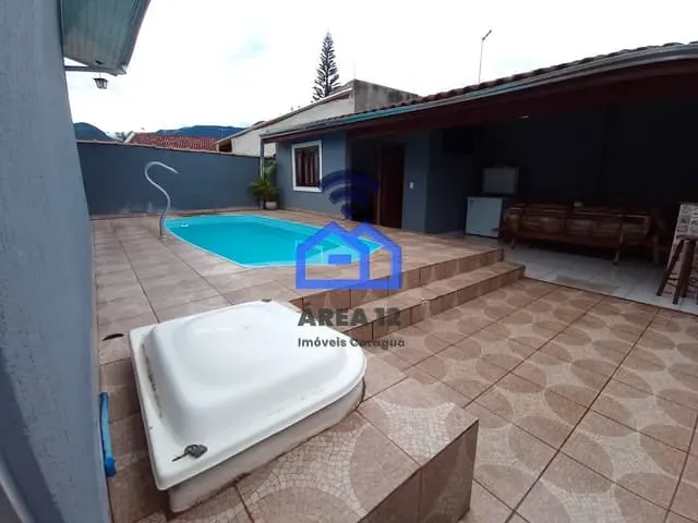 Casa com 300m² 3 quartos e 4 banheiros, à venda, no bairro Martim de Sá em Caraguatatuba
