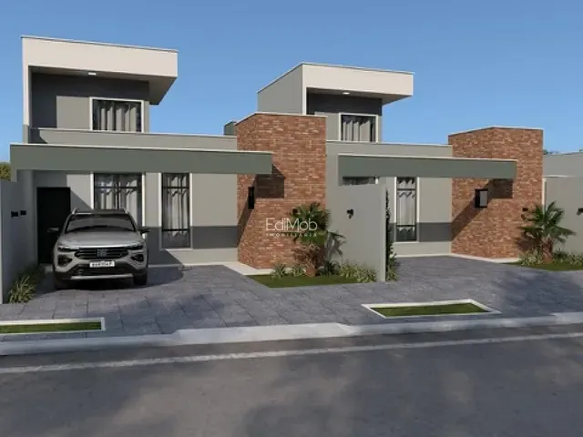 Casa 2 quartos e 3 banheiros, à venda, no bairro FAG em Cascavel