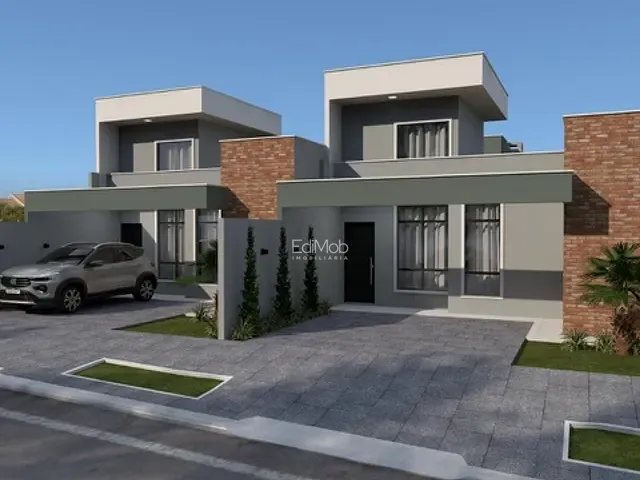 Casa 2 quartos e 3 banheiros, à venda, no bairro FAG em Cascavel