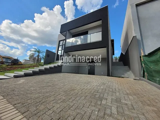 Casa com 250m² 3 quartos e 5 banheiros, à venda ou para alugar, no bairro CONDOMÍNIO ARAGUARI em Londrina