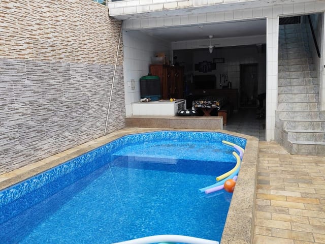 Foto do Casa - Casa à venda,250m²- 60 metros do mar com Vista- Real, Praia Grande, SP | MEU IMÓVEL AQUI