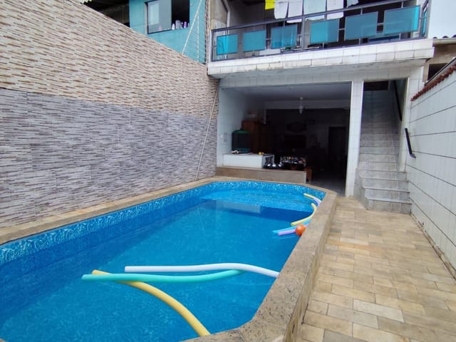 Foto do Casa - Casa à venda,250m²- 60 metros do mar com Vista- Real, Praia Grande, SP | MEU IMÓVEL AQUI