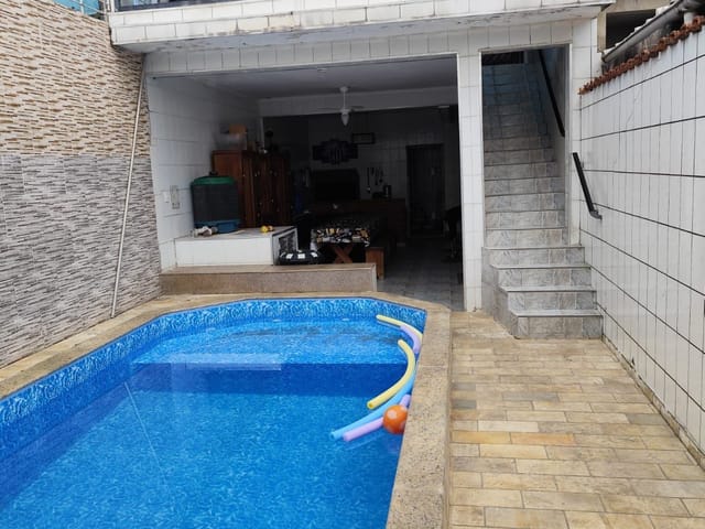Foto do Casa - Casa à venda,250m²- 60 metros do mar com Vista- Real, Praia Grande, SP | MEU IMÓVEL AQUI