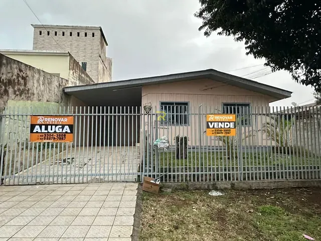 Casa com 600m² 3 quartos e 2 banheiros, à venda, no bairro Trianon em Guarapuava