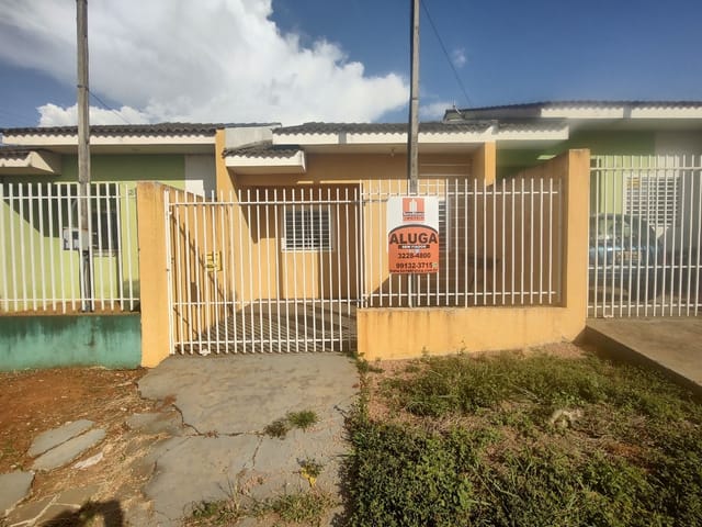 Locação - Casa com 2 quartos, 1 vaga de garagem, 50 m² - Cará-Cará, Ponta Grossa.