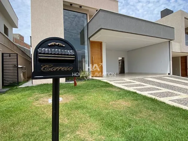 Casa com 300m² 3 quartos e 4 banheiros, à venda, no bairro Jardins Bolonha em Senador Canedo