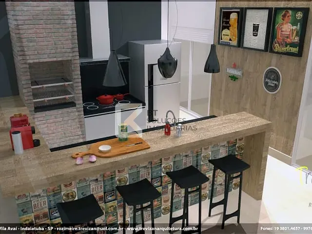 Casa com 300m² 3 quartos e 4 banheiros, à venda, no bairro Jardim Esplanada II em Indaiatuba