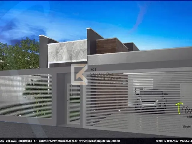 Casa com 300m² 3 quartos e 4 banheiros, à venda, no bairro Jardim Esplanada II em Indaiatuba