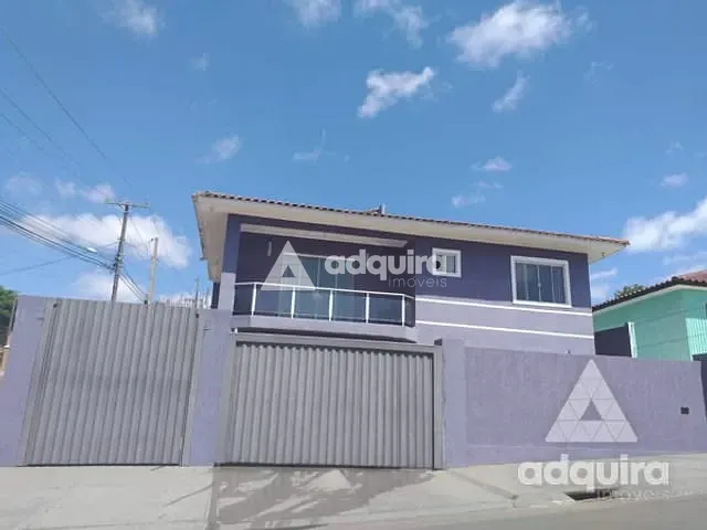 Sobrado com 186m² 4 quartos e 1 banheiro, à venda, no bairro Boa Vista em Ponta Grossa