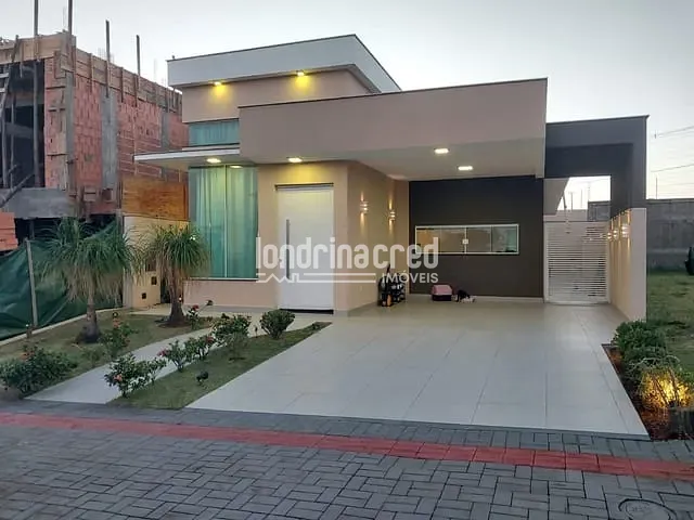 Casa com 259m² 3 quartos e 3 banheiros, à venda, no bairro CONDOMÍNIO ARAÇARI em Londrina