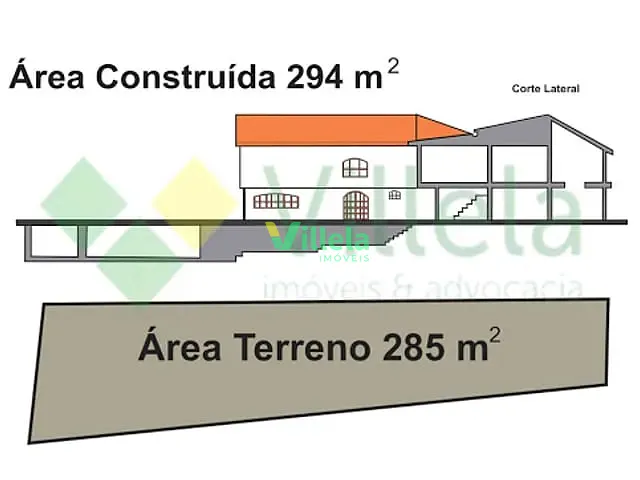 Casa com 294m² 5 quartos e 3 banheiros, à venda, no bairro Vila VIRGÍNIA em Itaquaquecetuba