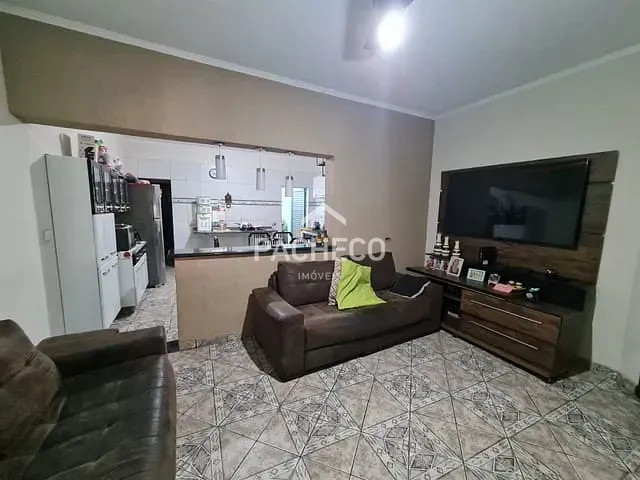 Casa com 125m² 3 quartos e 2 banheiros, à venda, no bairro Jardim das Orquídeas em Santa Bárbara D'Oeste