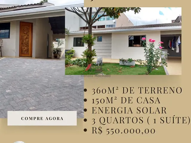 Casa com 360m², à venda, no bairro Jardim Europa em Arapongas