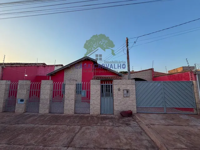 Casa 3 quartos e 2 banheiros, para alugar, no bairro Previsul em Corumbá