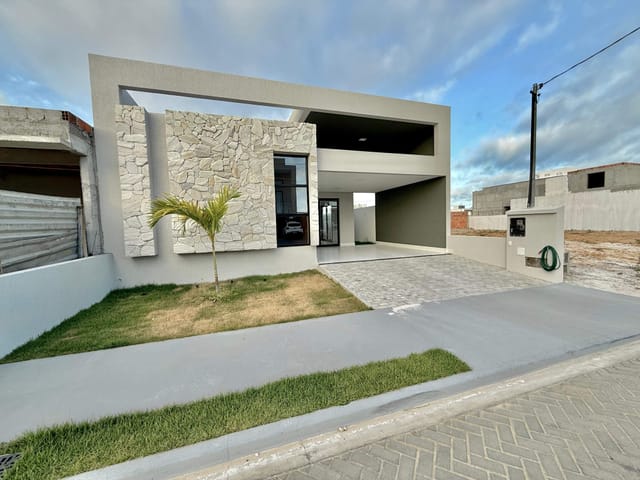 Casa com 200m² 3 quartos e 4 banheiros, à venda, no bairro Zona de Expansão (Olhos D'Agua) em Barra dos Coqueiros