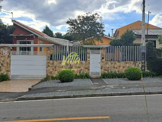 Casa 5 quartos e 3 banheiros, à venda, no bairro Campina da Barra em Araucária