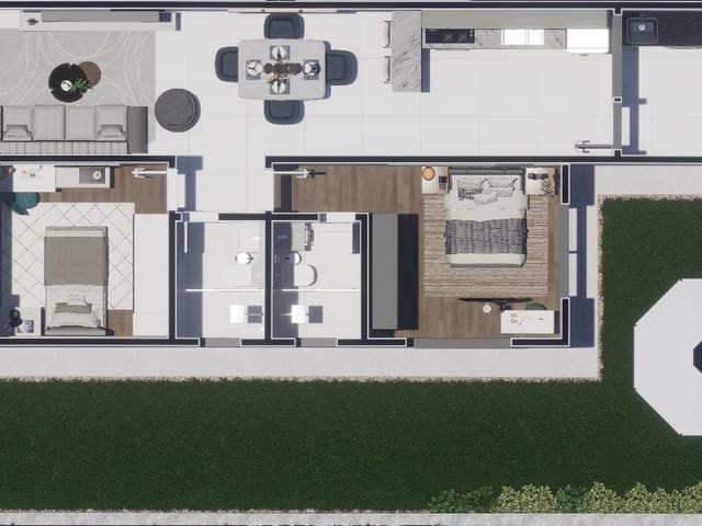 Casa 2 quartos e 2 banheiros, à venda, no bairro Luar da Barra em Barra dos Coqueiros
