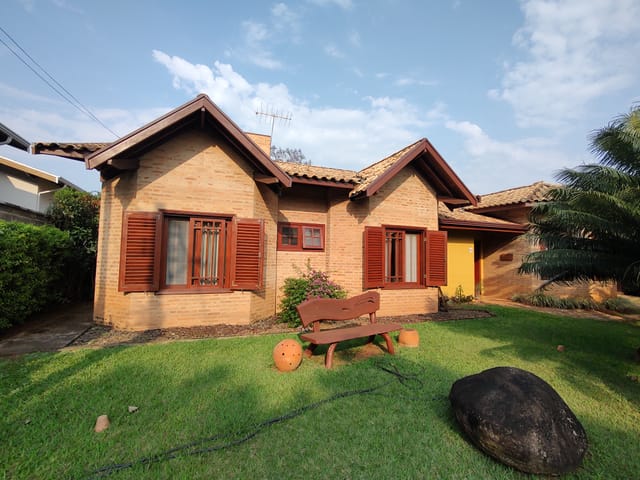 Foto do Casa - Casa à venda no Condominio Palm Park com 4 quartos e amplo jardim em Holambra, SP | Conecte Imóvel