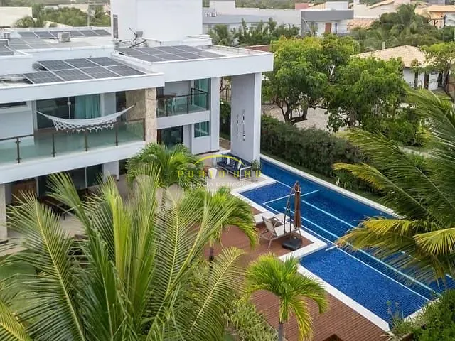 Casa com 600m² 5 quartos e 7 banheiros, à venda, no bairro Guarajuba (Monte Gordo) em Camaçari