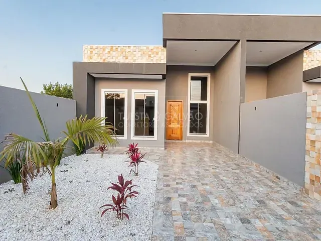 Casa com 86m² 3 quartos e 3 banheiros, à venda, no bairro Nações em Fazenda Rio Grande