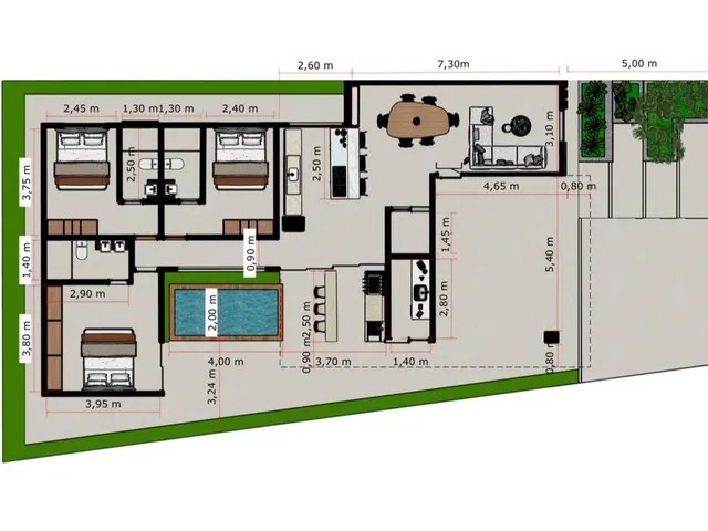 Casa com 300m² 3 quartos e 4 banheiros, à venda, no bairro Parque Tangará em Londrina