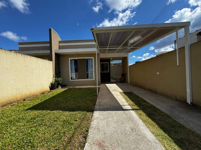 Foto do Casa - Casa à venda com 3 dormitórios, medindo 60m² e amplo terreno com 180m² no Jardim Guarujá , Colombo, PR | K9 Imóveis